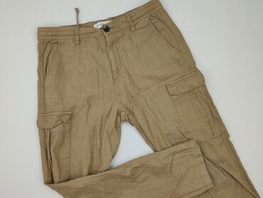 Material trousers for women, SMOG, size S (EU 36)