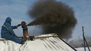 котломойка: Мору тазалоо🚨 Чистка дымохода не заходя в дом 🚨📢🚨📢🚨📢 Чисто — 4