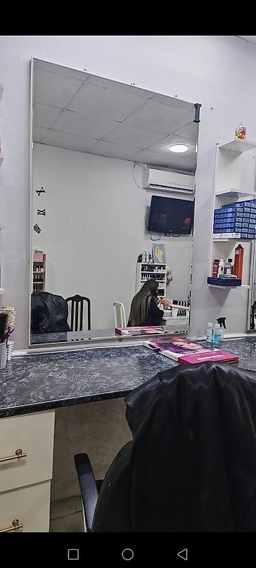 seyf qapi 2ci el: Salon güzgüsü 140ın100ə ölçüsü.Hər biri 100m çox — 2