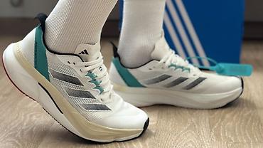 boston: Мужские кроссовки, 41.5, Adidas, Новый, цвет - Белый, Платная доставка, Самовывоз — 6