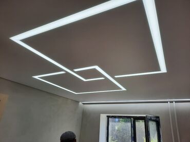 Потолочные работы: Монтаж потолков, Монтаж потолочных плинтусов | Многоуровневый | Багет Больше 6 лет опыта — 12