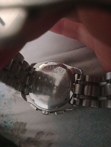 analoq saat: İşlənmiş, Qol saatı, Tissot, rəng - Gümüşü