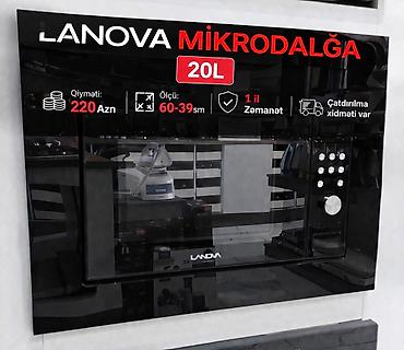 Duxovkalar: Duxovka Lanova, Elektrik, rəng - Qara, Quraşdırılan, Yeni — 8