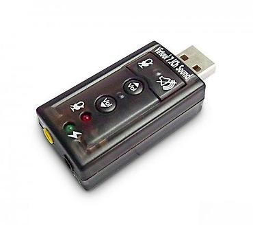 USB ZVUČNA KARTICA 7.1 ZVUK SA 4 TASTERA | Filip - 06******** Poziv