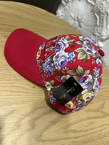 Головные уборы: Кепка, Новый, цвет - Красный, One size — 3