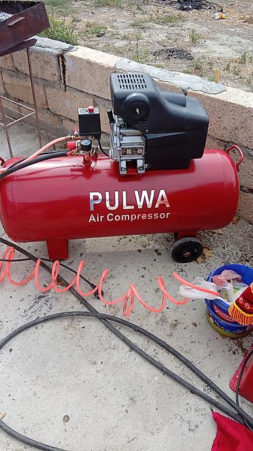2 el motor: PULWA Air Compressor – portativ hava kompressoru - Brend/model: PULWA — 1