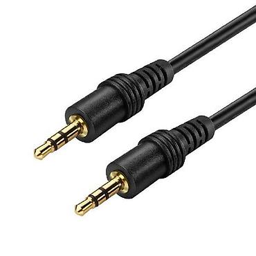 аудио штекер: Кабель аудио 3.5 mm Jack (3 pin) male - 3.5 mm Jack (3 pin) male — 2