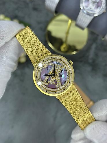 mirvari muncuq: Yeni, Qol saatı, Louis Vuitton, rəng - Qızılı — 6