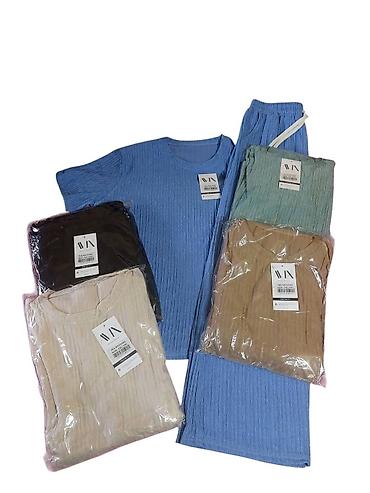 leopard pantalone: Muslin kompleti,ne peglaju se,ne guzvaju,siroka nogavica,sa dzepovima — 1