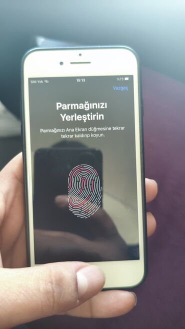 iphone islenmis telefonlar: IPhone 7, 32 GB, Rose Gold, Barmaq izi