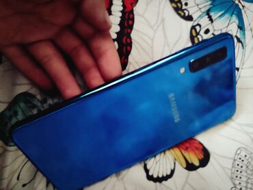 a7: Samsung Galaxy A7 2017, Б/у, 64 ГБ, цвет - Голубой