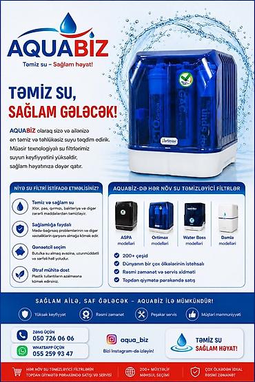 cirkab sularin temizlenmesi: 220 manatdan başlayan qiymətlər.! AQUABİZ su təmizləyici filtrlərin — 1