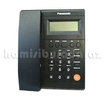 ikinci el telfonlar: Stasionar telefon Panasonic, Simli, Yeni