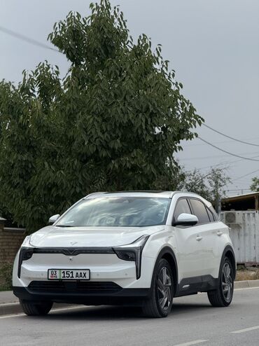 Другие автомобили: Электромобиль-кроссовер (компактный SUV), белый цвет кузова. Основные — 4