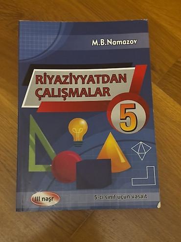 Школьные учебники: Namazov riyaziyyat çalışmaları
Her biri 4 m — 1