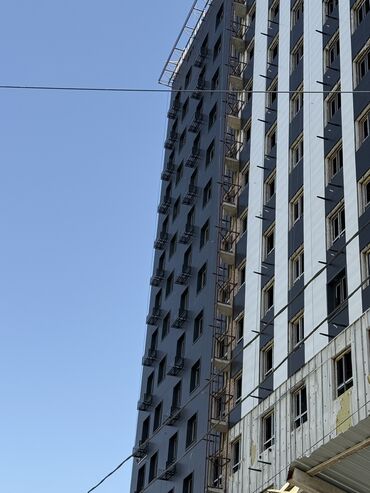 квартира г жалалабад: 3 комнаты, 97 м², Элитка, 12 этаж, ПСО (под самоотделку)