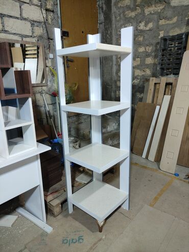 Digər ofis ləvazimatları: Rəf təzə keyfiyytətli mohkəm. Laminatdan olcusu 160 sm hunduru. 40*40 — 1