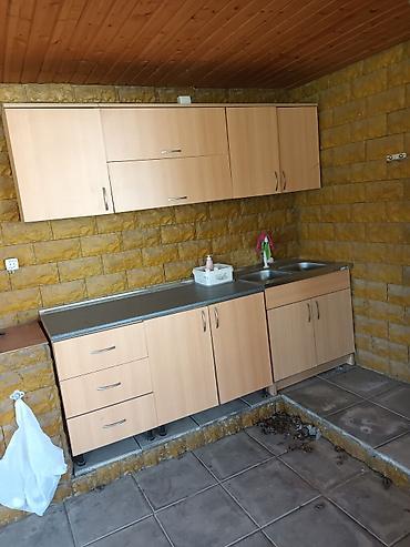 moyka skaf: Mətbəx mebel dəsti – lamindən hazırlanmış, açıq ağcaqayın rəngində — 2