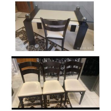 Yataq otağı dəstləri: Masa 3 oturacaq 110azn. Unvan Ziya Bunyadov pr 5a//9754b//gulara