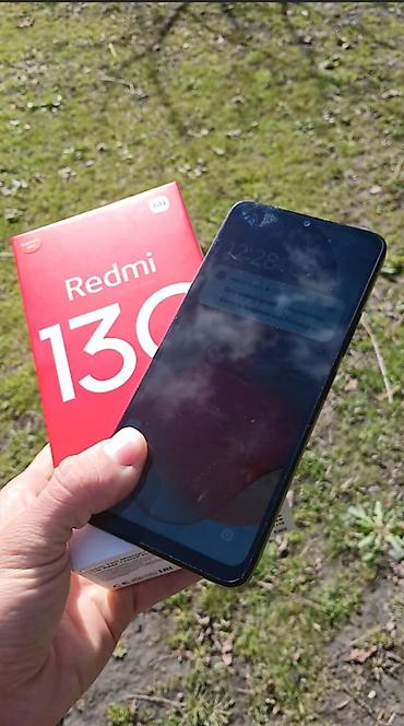 жесткий диск новый: Redmi 13C, 128 ГБ, цвет - Черный, Две SIM карты — 2