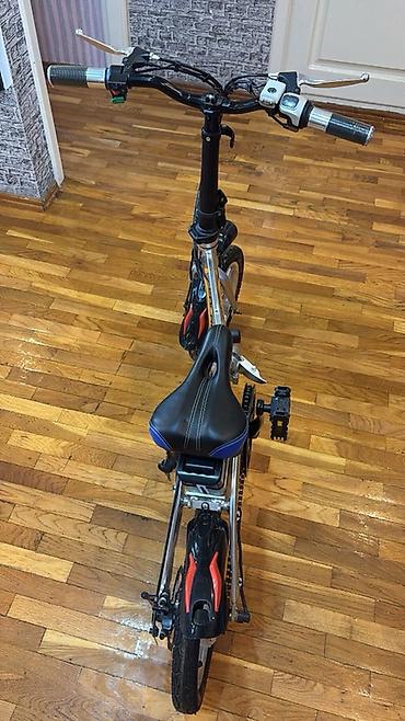 Электровелосипеды: Mini elektrik velosiped MU HANG (tam yeni, sürülməyib) MU HANG — 5