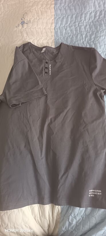 медовый спас крем в баку: Мужская футболка, 4XL, цвет - Серый