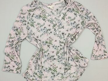 bordowa bluzki z długim rękawem: Блуза жіноча, H&M, L, стан - Дуже гарний