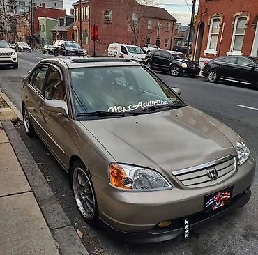 цивик купэ: Honda Civic: 2001 г., Бензин, Седан — 1