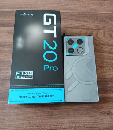 samsuq a 52: Infinix GT 20 Pro, 256 GB, rəng - Gümüşü