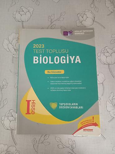 Testlər: Biologiya Testlər 11-ci sinif, DİM, 1-ci hissə, 2023 il — 1