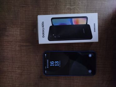 Samsung: Samsung Galaxy A05s, 128 GB, rəng - Qara, Sensor, Barmaq izi, İki sim kartlı