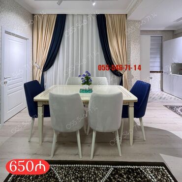 Qonaq otağı üçün, Yeni, 6 stul