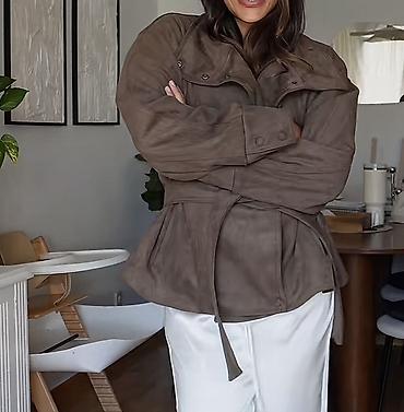 Kurtkalar: Zara Viral gödəkçə. S ölçü. Yeni etiketli. Oversizedir. M olçü olar — 6