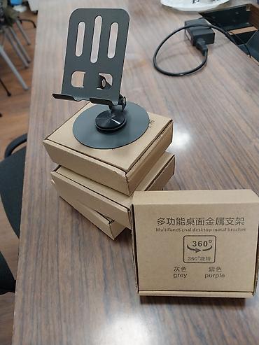 mobile stand: Подставка для мобильного телефона, механическая складная, настольная — 2