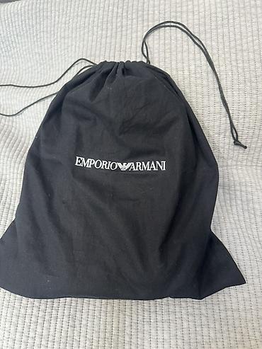 patagonia барсетка: Барсетка, Armani, Материал: Натуральная кожа, Регулируемый ремень, Б/у — 2