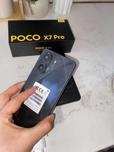 авто магитол: Poco X7 Pro, Новый, 256 ГБ, цвет - Черный