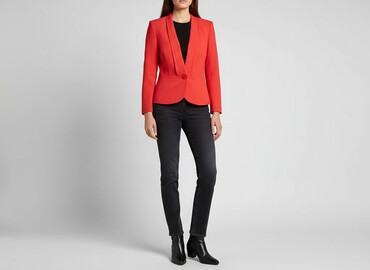 marynarka damska l: Women's blazer, size M