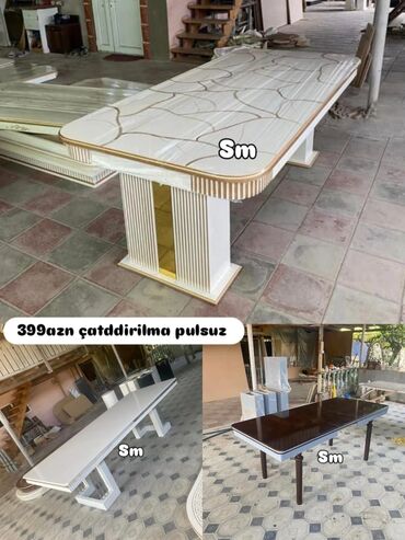 yedizdirmək üçün stul çexolu: Гостиный стол, Новый, Нераскладной, MDF, Прямоугольный стол