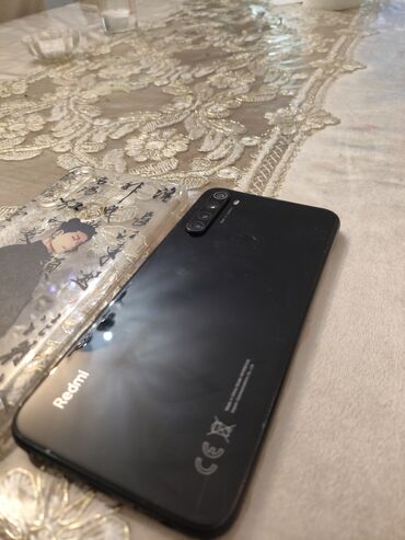 lords mobile: Xiaomi Redmi Note 8, 64 GB, rəng - Qara, 
 İki sim kartlı, Face ID, Barmaq izi