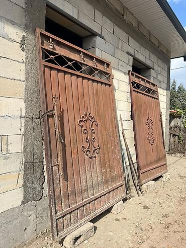 Калитки для ворот: Кованые металлические калитки/ворота — комплект из 3 шт. - Материал — 7