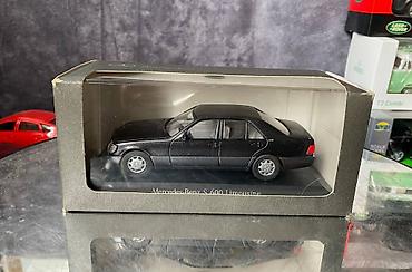 Avtomobil modelləri: Коллекционная модель Mercedes-Benz S600 W140 Limousine black 1998 CEF — 2