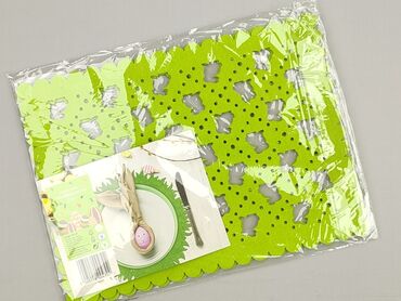 PL - Napkin 38 x 28, color - Light green, condition - Perfect