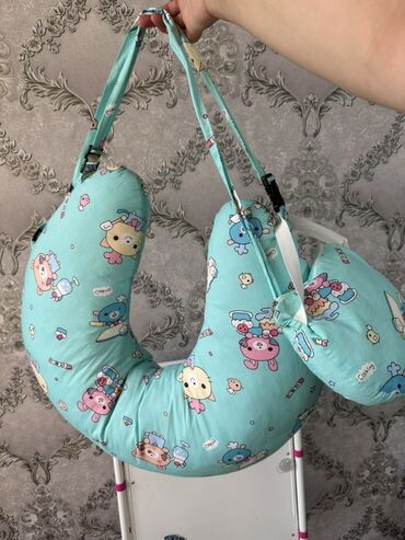 ортопедический подушка для новорожденных: Подушка для кормления и поддержки малыша - Форма: U-образная