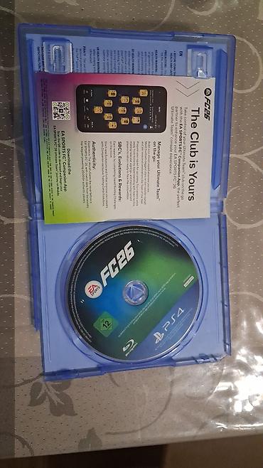 Video oyunlar və konsollar: EA Sports FC 26 – PS4 (Blu‑ray disk və orijinal qutu) - Platforma — 2