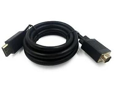 Druga oprema za računare i laptopove: HDMI na VGA kabl (pasivni), 1.8 m - Priključci: HDMI (muški) na VGA — 8
