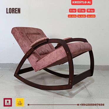 gence kreslo: Yeni model LOREN Yellənən kreslo tək şəxsiyyət vəsiqəsi ilə 18 ayadək