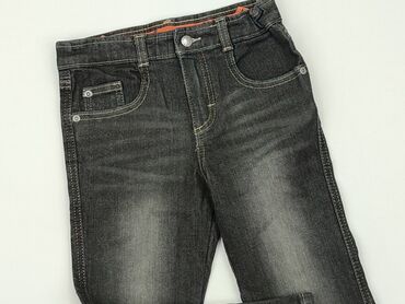 spodnie z dziurami czarne: Spodnie jeansowe, 2-3 lat, 98, stan - Bardzo dobry