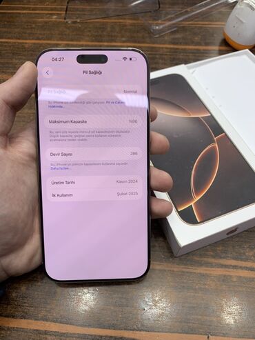 Apple iPhone: IPhone 16 Pro Max, 256 GB, Desert Titanium, Face ID — 4