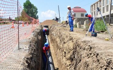 Tikinti işləri: Yeraltı boru xətti çəkilişi və kommunikasiyaların quraşdırılması — 2
