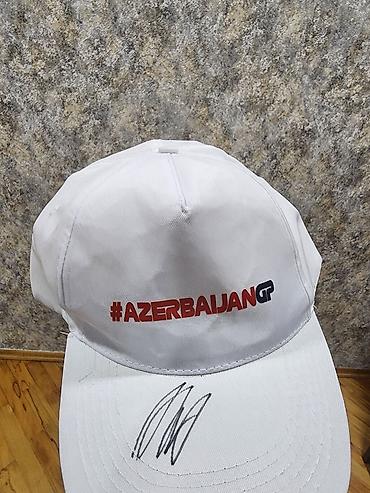 bas ortuyu: F1 2026 Champion Kimi Antonelli imzalı F126 azerbaijangp kepkası — 1